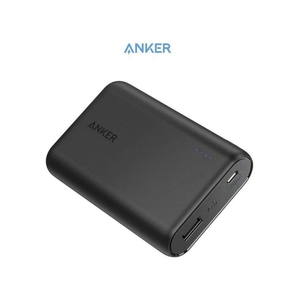 Anker PowerCore 10000 Fast Charge Power Bank 1-Port USB-A/Micro-USB Black